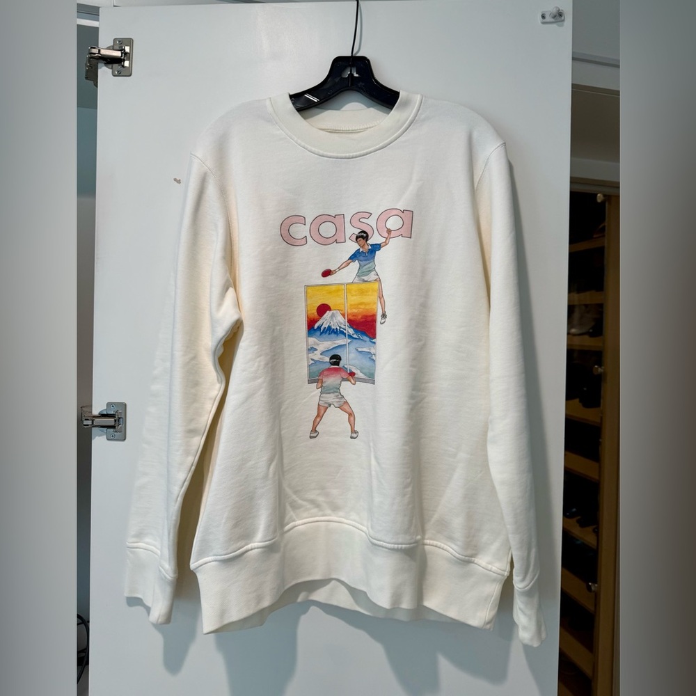 DESIGNER CASABLANCA Men’s Tennis Sweatshirt